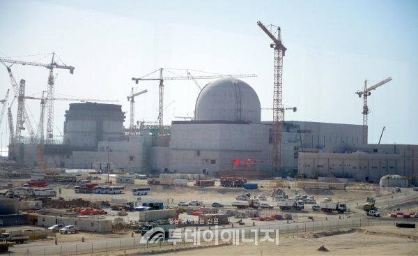 바라카 원전 건설 장면(사진제공: 한국전력공사)