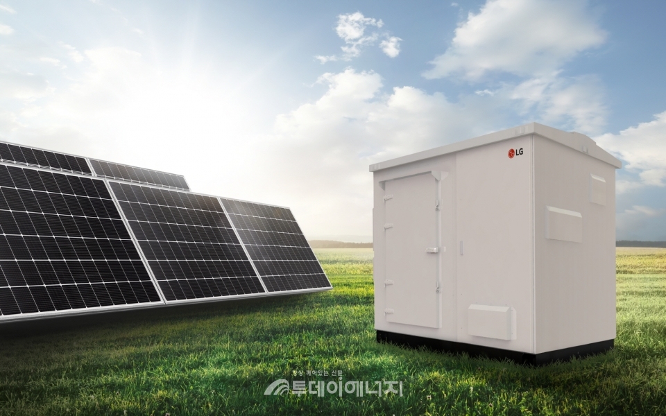LG전자 100kW급 태양광 발전용 올인원 ESS 제품
