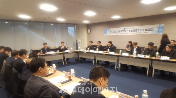 한국천연가스·수소차량협회의 정기총회가 22일 대한상공회의소에서 열렸다.