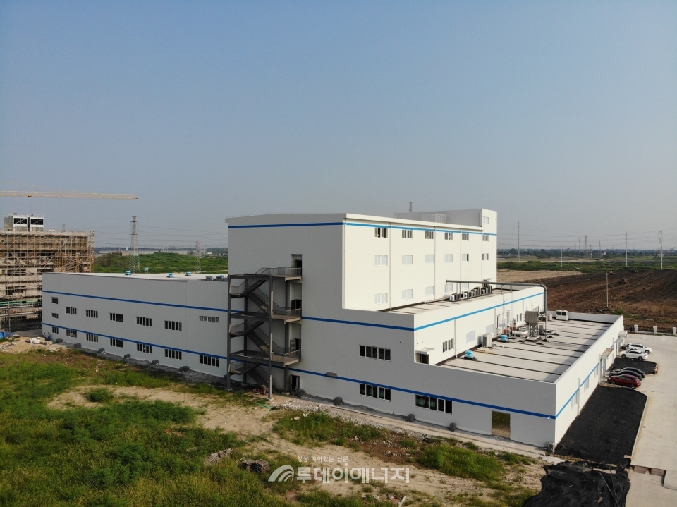 포스코의 중국 양극재 공장 전경.