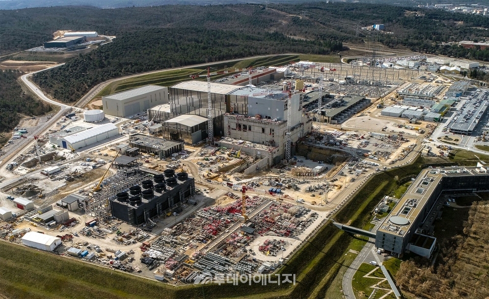 프랑스 카다라쉬에 위치한 ITER건설부지 모습.