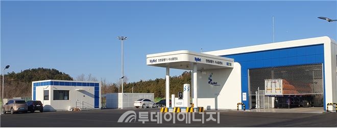 수소에너지네트워크(주)가 인천공항T1 수소충전소를 준공한 후 1월4일 공식 오픈한다.