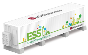 LG전자 컨테이너형 상업용 에너지저장시스템.