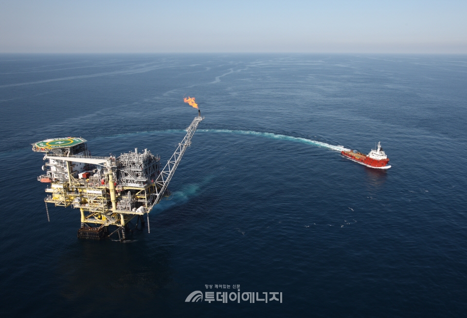 석유공사가 추진 예정인 동해1 부유식해상풍력 발전사업 조감도.