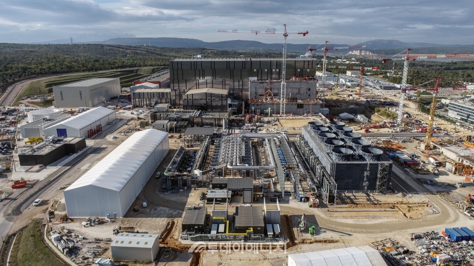 프랑스 ITER 건설 현장.