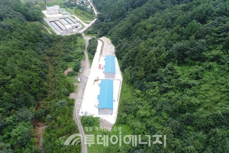 이엔켐솔루션의 광산 폐기물 슬러지 활용 탈황제·탈황촉매 생산공장 전경.
