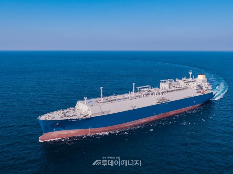 HD현대중공업이 건조한 LNG 운반선./HD한국조선해양 제공