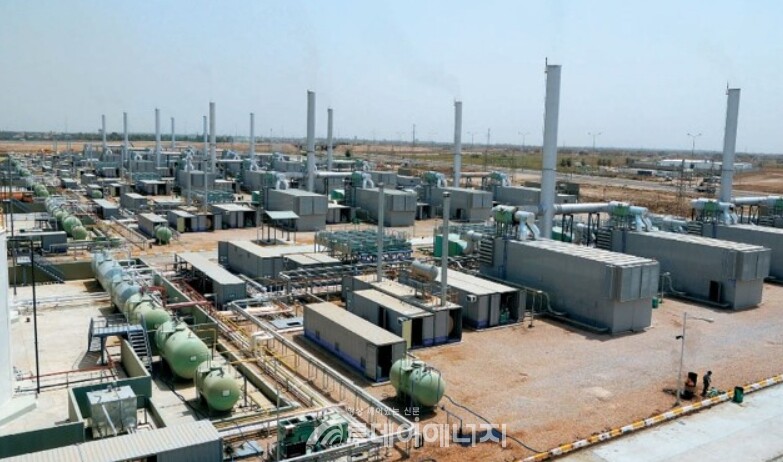 지난 6일 '트롤리고'에서 약 200만달러 규모의 이라크 발전소 엔진 부품이 거래됐다.사진은 이라크 발전소 전경/STX 제공