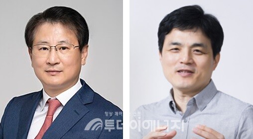 (왼쪽부터) 신소재공학과 이건재 교수, 의과학대학원 김인준 교수./한국과학기술원 제공