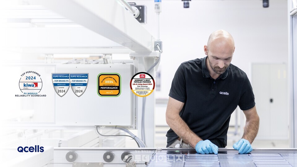 한화큐셀은  글로벌 어워드 4개를 수년 연속 수상했다고 밝혔다. /한화큐셀 제공 (1)