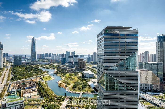 인천경제자유구역청 청사인 G-Tower 전경./인천경제자유구역청 제공