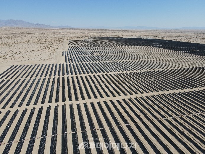 한화큐셀이 5월 완공 미국 캘리포니아 주 50MW 규모 태양광 발전소