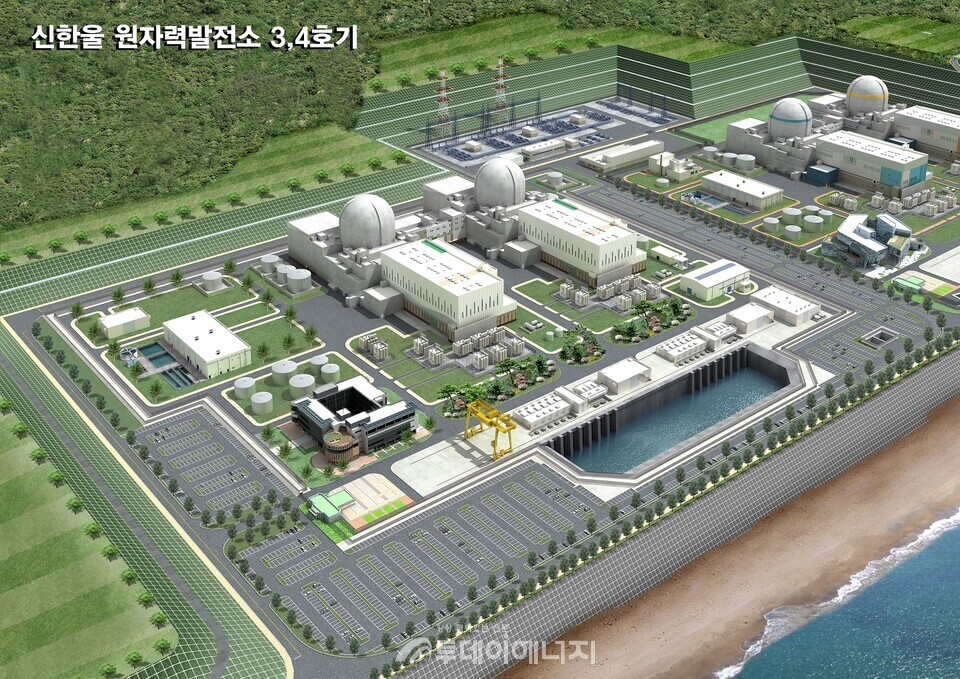 신한울 원자력 발전소 3, 4호기 조감도/포스코이앤씨 제공