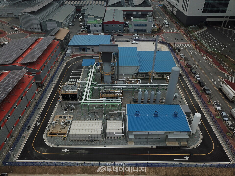 광주시 평동산단 내 거점형 수소생산기지 /바이오프랜즈 제공