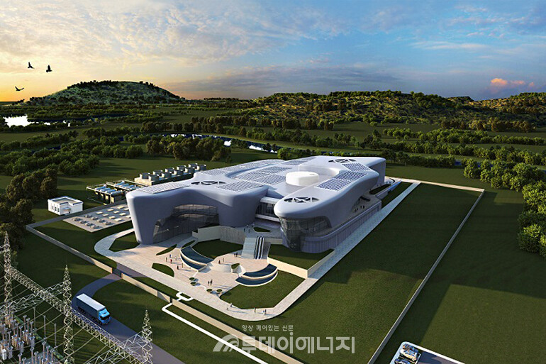 SMR 발전소 예상도/현대건설 제공