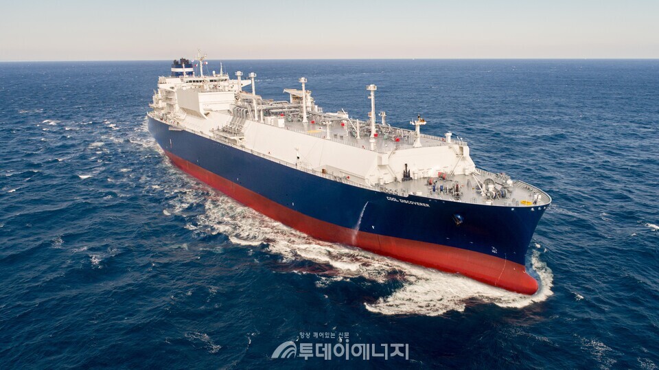 HD현대중공업이 건조해 인도한 17만4,000㎥급 LNG운반선./HD현대 제공