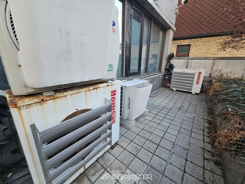 가동중인 히트펌프 실외기/투데이에너지