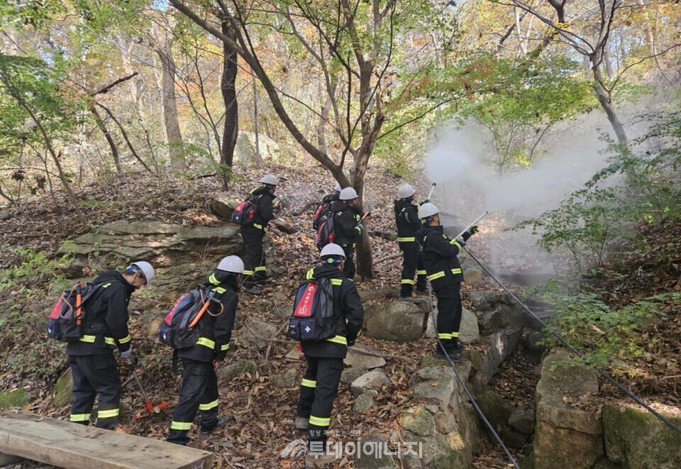 환경부는 24일 ‘국립공원 봄철 산불조심 기간’을 선포했다. / 환경부 제공