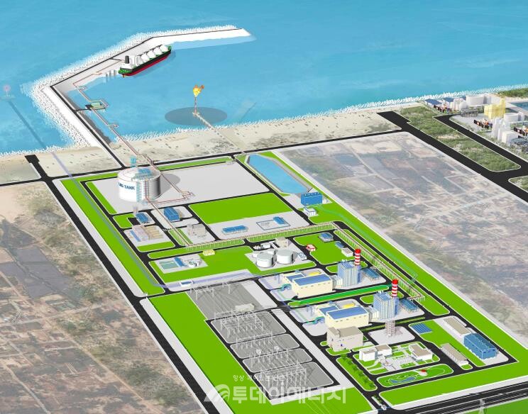 베트남 Hai Lang GTP 사업 조감도/한국남부발전 제공