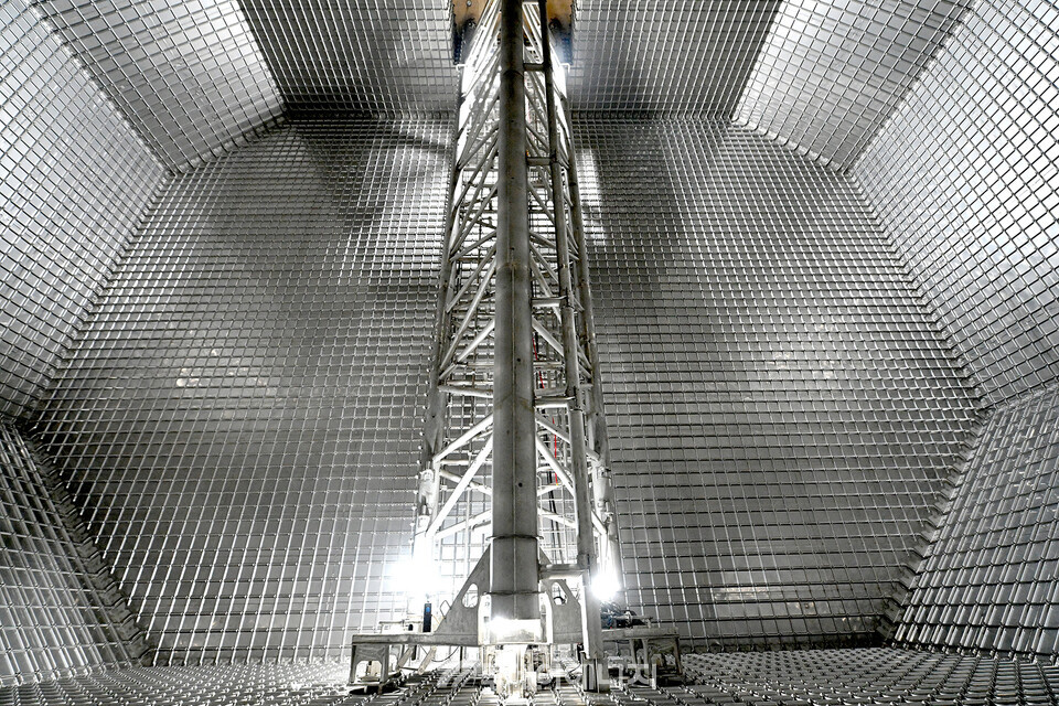 7,700TEU급 LNG DF 컨테이너선 멤브레인형 연료탱크./HJ중공업 제공