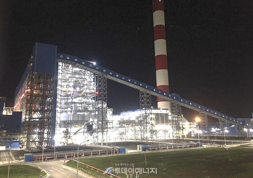 베트남 반퐁 발전소 전경/한국중부발전 제공