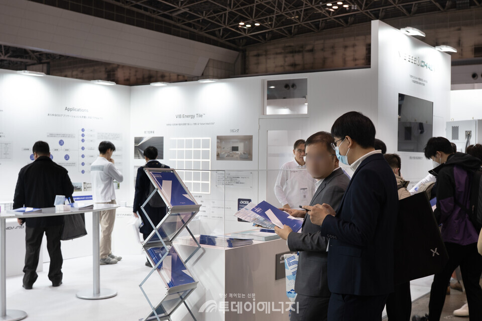 스탠다드에너지와 LB휴넷이 도쿄 빅사이트에 운영한 Battery Japan 2025 행사 부스 사진. /스태다드에너지 제공