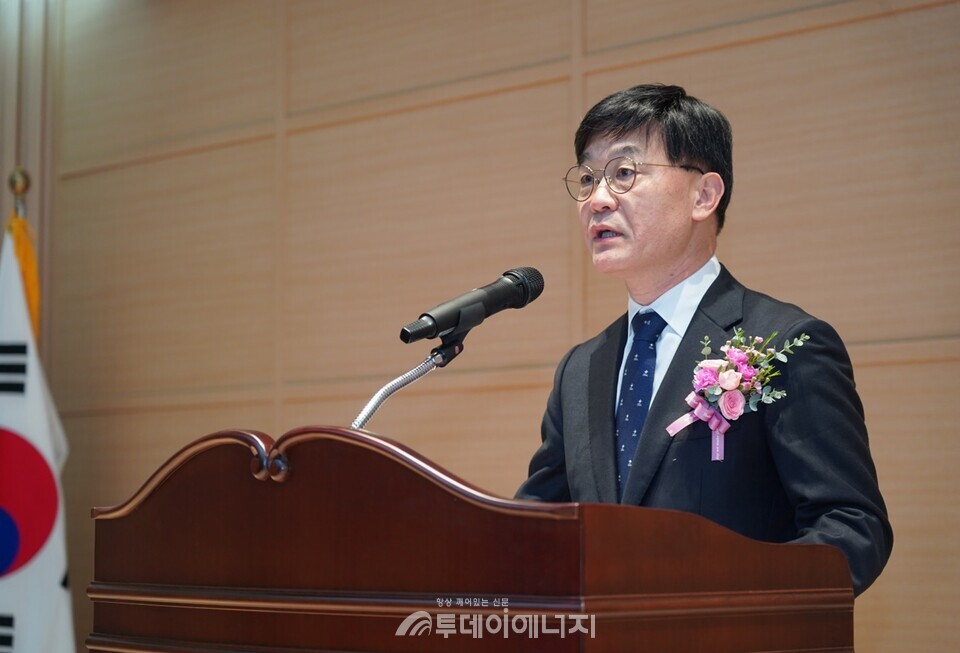 주대영 신임 국립공원공단 이사장이 27일 16대 이사장으로 취임했다. / 국립공원공단 제공