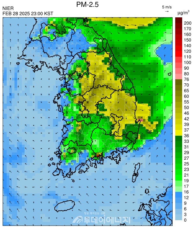 한국환경공단 운영 에어코리아 출처