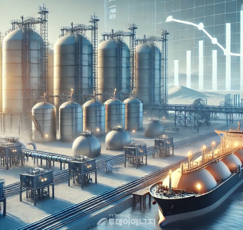 유럽의 LNG 가격이 상대적으로 높아지면서, 중국은 자국에서 수입한 LNG를 다시 수출하는 움직임을 보이고 있다. /이미지 편집