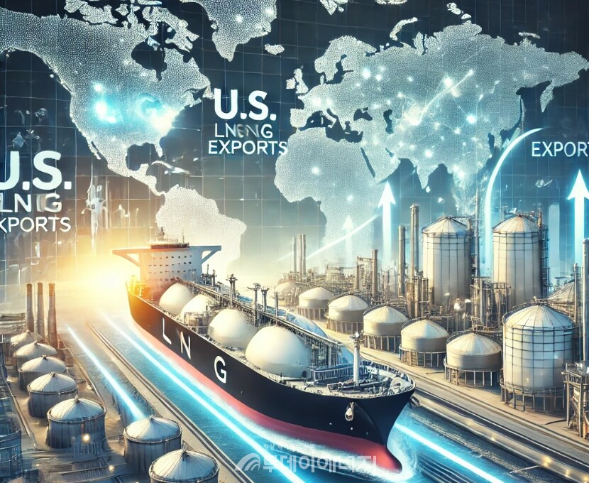 셰일가스 혁명 이후 미국이 세계 최대 LNG 공급국으로 부상하고 있다. /이미지 편집
