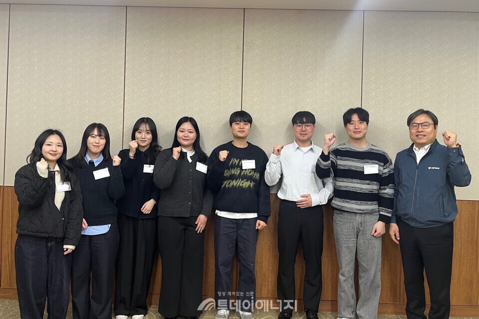 제17기 광주청년일경험드림 인턴사원. /해양에너지 제공