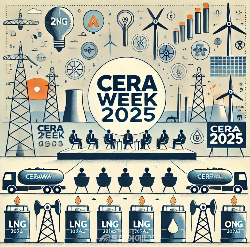 CERAWeek 2025는 에너지 산업의 현재와 미래를 조망하며, 글로벌 에너지 전략 수립에 중요한 통찰을 제공한 행사로 평가받고 있다./ 이미지 편집