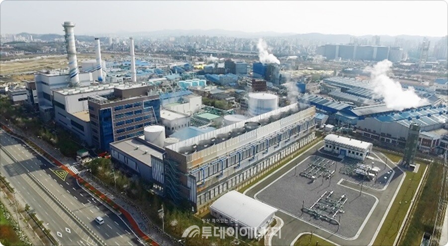 경기도 오산지역에 지역난방을 공급하는 DS파워(주) 전경. / DS파워(주) 홈페이지