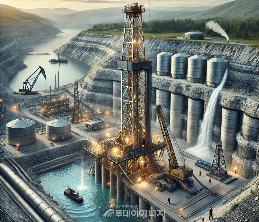 비전통 가스는 기존 방식으로 쉽게 채굴할 수 없는 천연가스로, 새로운 기술을 활용해 개발되는 에너지원이다. /이미지 편집