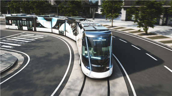 부산시 수소트램 조감도. /부산시 제공