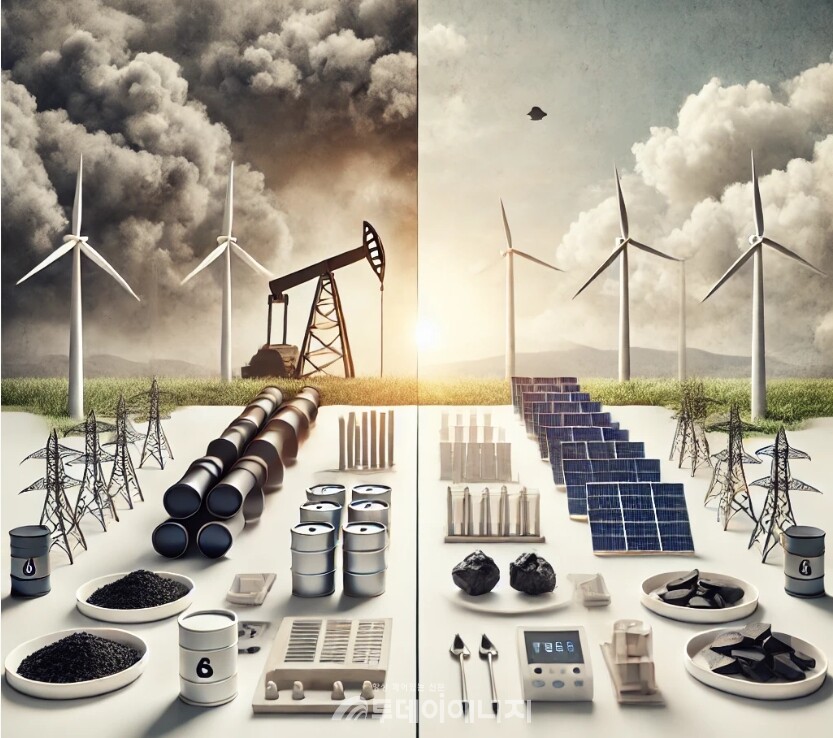 미국의 재생에너지 산업은 데이터센터·전기차·제조업 부문에서의 폭발적인 전력 수요 증가에 힘입어 빠른 성장세를 이어가고 있다. 특히 풍력·태양광·배터리 저장 기술은 신규 전력 공급의 90% 이상을 차지할 정도로 중심축이 되어가고 있다. /이미지 편집