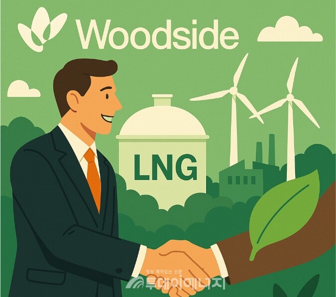우드사이드는 전통적인 석유·가스 기업을 넘어, 탄소중립과 디지털 혁신을 겸비한 '스마트 에너지 기업'으로 진화하고 있다. /이미지 편집