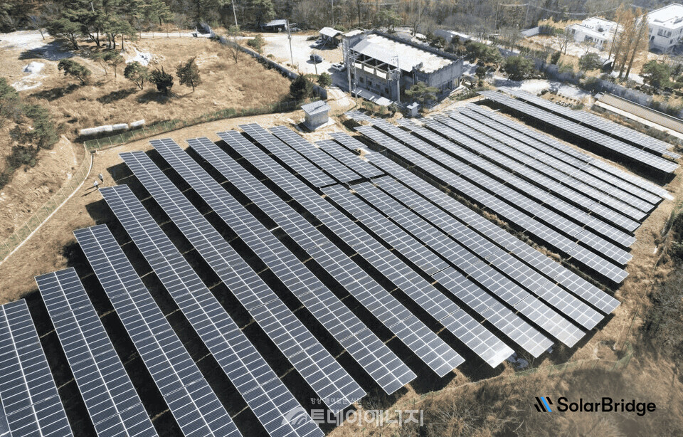 솔라브리지 투자 상품인 경상남도 거창군 996kW 태양광 발전소 전경/솔라브리지 제공