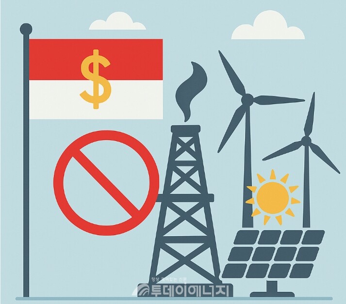 인도네시아가 미국의 탈퇴에도 불구하고 20억 달러 규모의 에너지 전환 파트너십(JETP)을 계속 추진하고 있다. /이미지 편집