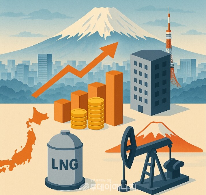 도쿄가스(Tokyo Gas)가 2025/26년 회계연도에 순이익을 두 배 가까이 끌어올릴 계획이다. /이미지 편집