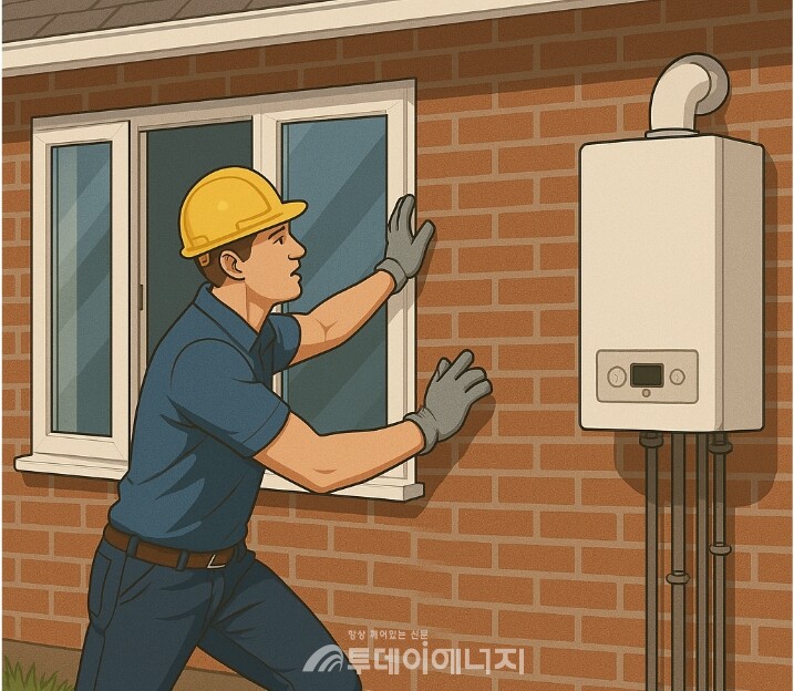 가스공사가 열효율 개선 사업으로 에너지 복지 사각지대 해소 나서고 있다. /이미지 편집