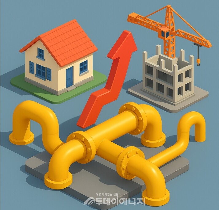 서울시는 단독주택지와 재개발지구 지역에 도시가스 조기 공급을 위해 적극적인 행정지원을 지속할 방침이다. /이미지 편집