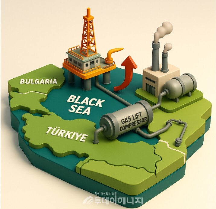 유럽·중동을 잇는 흑해가 에너지 허브로 바뀌고 있다. /이미지 편집