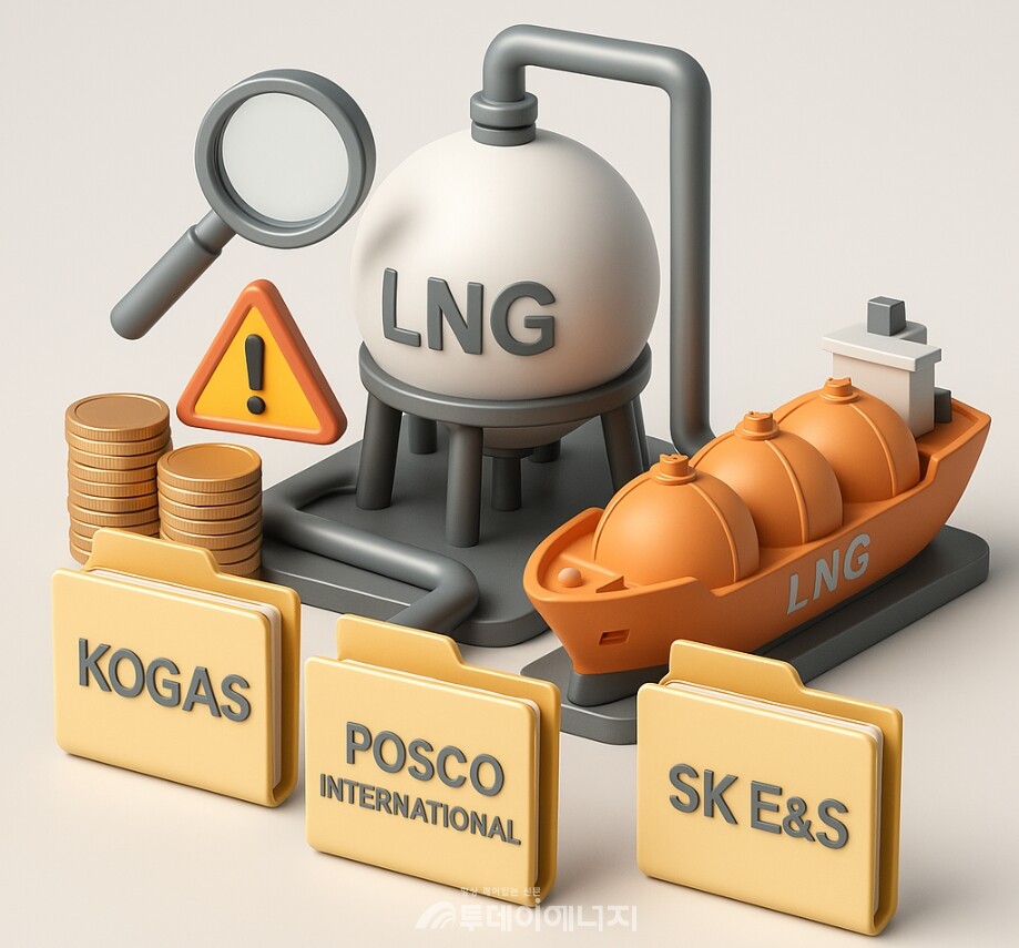 민간 수입사의 LNG 장기계약 참여를 유도하기 위한 정부 차원의 지원책 마련이 요구된다. /이미지 편집