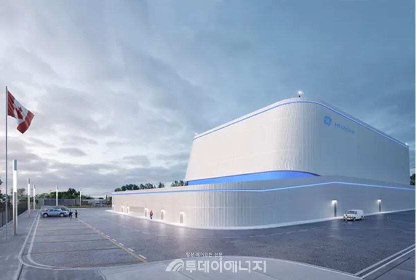 BWRX-300 플랜트 랜더링 이미지/GE히타치 자료