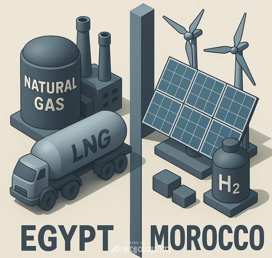 향후 수소경제를 주도하는 아프리카 국가로 누가 먼저 자리매김할지, 글로벌 에너지 시장의 이목이 집중되고 있다. /이미지 편집