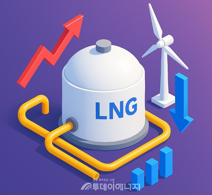 한일 양국은 에너지 안보를 위해 재생에너지 확대와 함께, 가스 수급 안정화 전략을 병행하는 '이중 트랙' 대응이 불가피할 전망이다. /이미지 편집