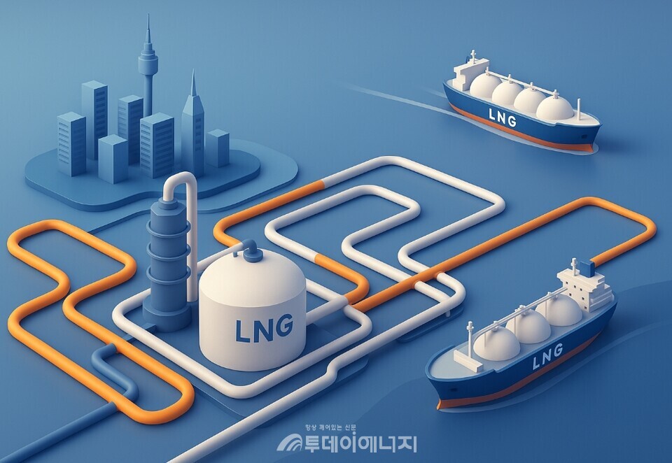 데이터센터 전력 수요가 사상 최고치를 향하면서, 석탄·가스 기반 전력 공급이 다시 급부상하고 있다. /이미지 편집