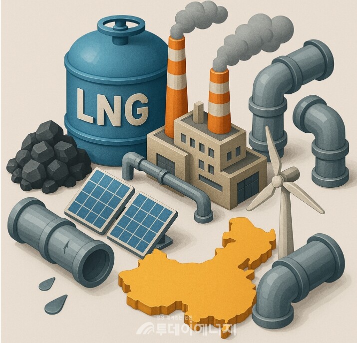LNG 수출국들과 투자자들은 중국 시장에 대한 지나친 낙관론을 재고해야 할 시점에 직면하고 있다. /이미지 편집