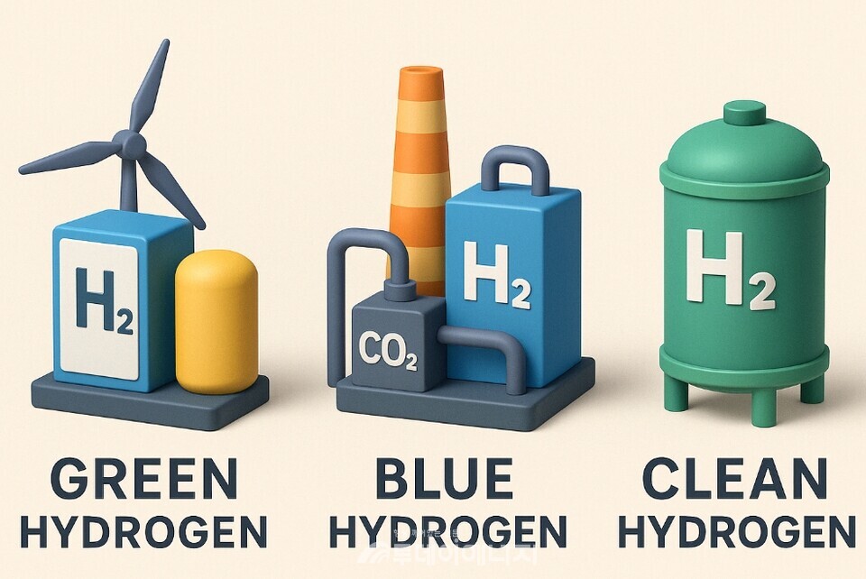 그린수소는 미래이지만, 블루수소는 지금 가능한 수소다. /이미지 편집